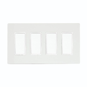 Simple Switch Wall Plate and Gang Box - 20 Amp Per Pole