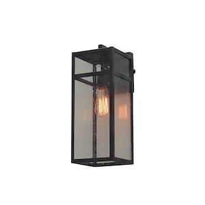 Oxburgh 1-Light Outdoor Wall Light in Transitional and Modern Style-15.78 Inches Tall and 6.08 Inches Wide