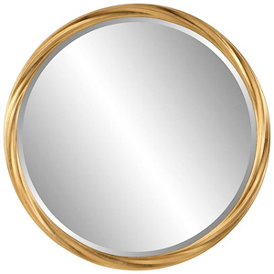 Round Mirror-34 Inches Tall and 34 Inches Wide - 1326241