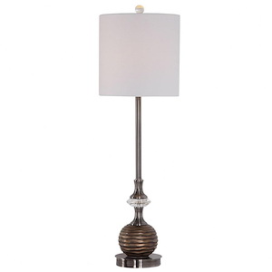 1 Light Table Lamp-32.5 Inches Tall and 10 Inches Wide - 1326225