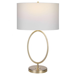 1 Light Table Lamp-26.5 Inches Tall and 16 Inches Wide - 1326228