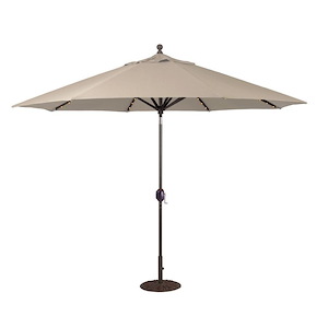 11 Foot Octagon Umbrella with LED Light