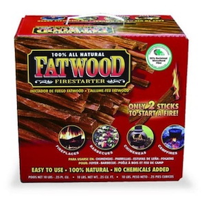 10 Inch Fatwood in Color Carton