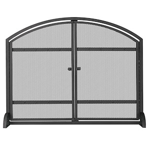 39 Inch Single Panel Screen with Doors And Rivet