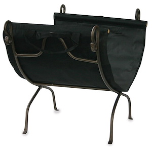 23 Inch Log Rack with Canvas Carrier