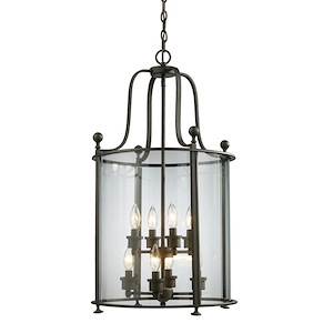 Brock Highway - 8 Light Pendant in Gothic Style - 18 Inches Wide by 31.75 Inches High - 1262860