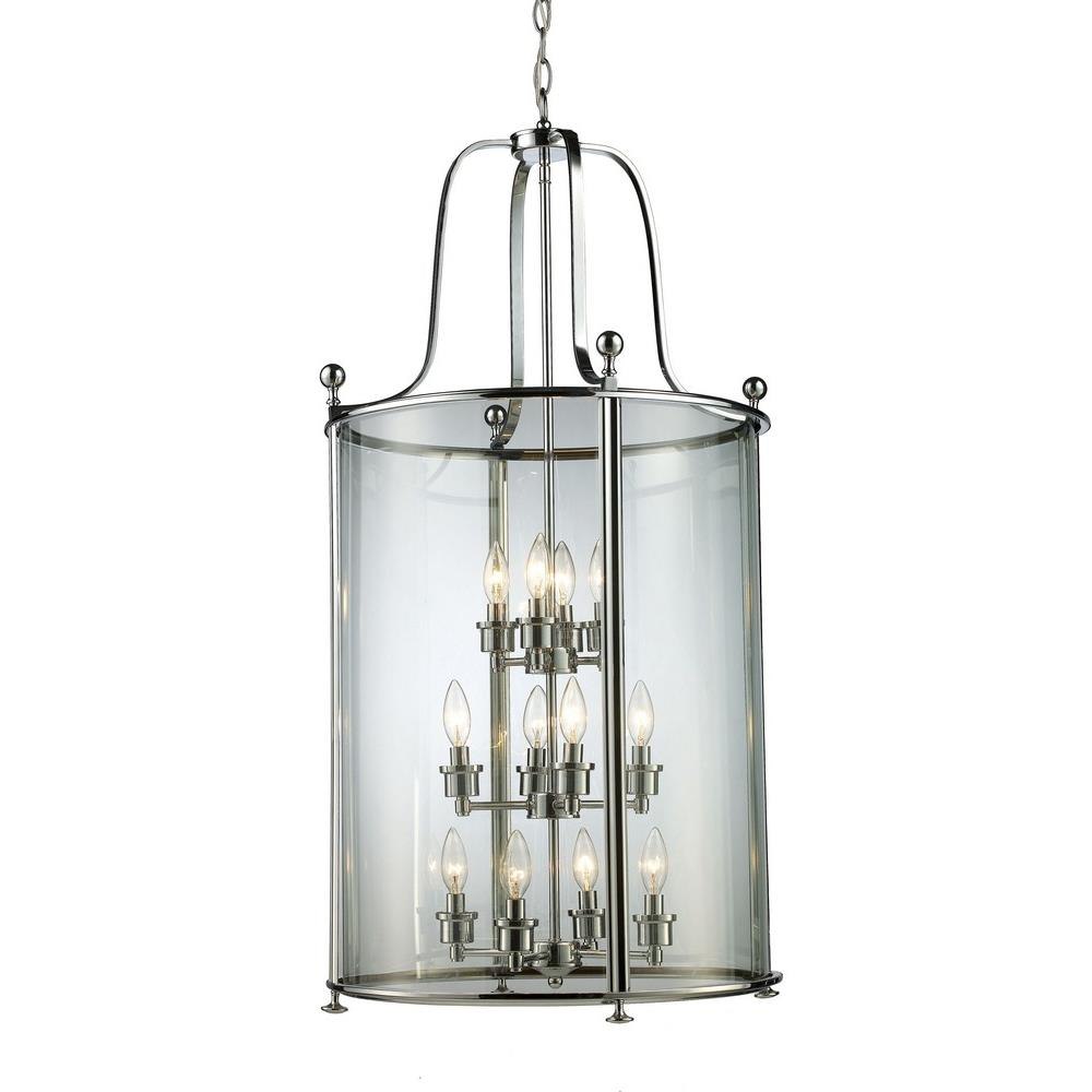 Bailey Street Home 372-BEL-1039771 Brock Highway - 12 Light Pendant in Gothic Style - 21.5 Inches Wide by 43.5 Inches High