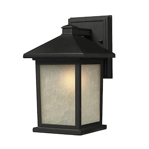 Providence Acres - 1 Light Outdoor Wall Mount in Urban Style - 8 Inches Wide by 14 Inches High