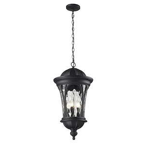Arlington View - 5 Light Outdoor Chain Mount Lantern in Gothic Style - 14 Inches Wide by 28 Inches High - 1259783