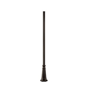 Leopold Ridgeway - Outdoor Post in Coastal Style - 10 Inches Wide by 96 Inches High
