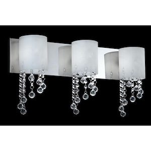 Riverside Pines - 3 Light Vanity Light in Metropolitan Style - 22 Inches Wide by 11 Inches High - 1258754