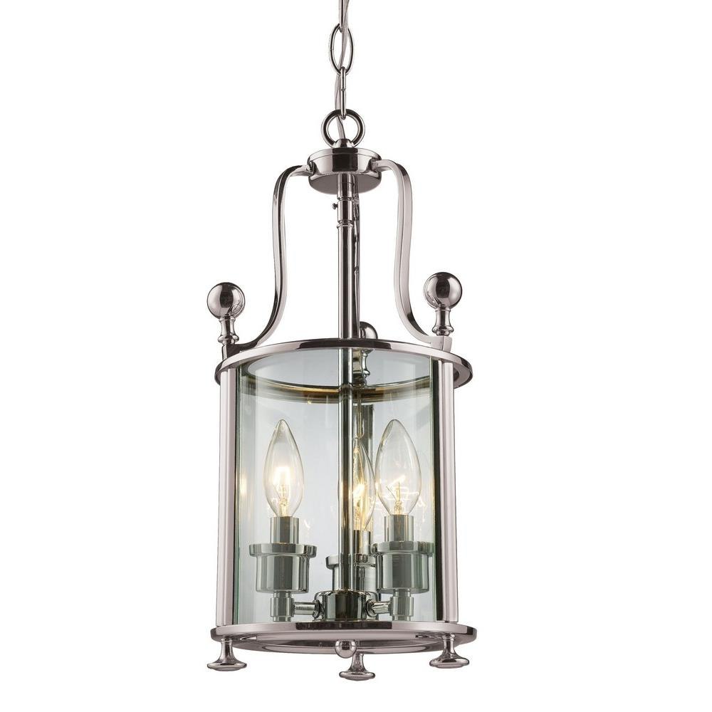 Bailey Street Home 372-BEL-1288576 Brock Highway - 3 Light Pendant in Gothic Style - 8.5 Inches Wide by 17.75 Inches High
