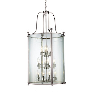 Brock Highway - 12 Light Pendant in Gothic Style - 21.5 Inches Wide by 43.5 Inches High - 1260265