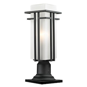 Darlington Heights - 1 Light Outdoor Pier Mount Light In Period Inspired Style-19.25 Inches Tall and 6.63 Inches Wide - 1259367