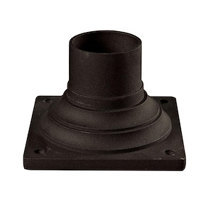 Leopold Ridgeway - Outdoor Pier Mount in Gothic Style - 6 Inches Wide by 4 Inches High - 1258559