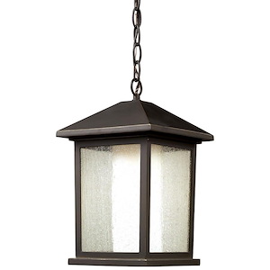 Southdown Bank - 1 Light Outdoor Chain Mount Lantern in Fusion Style - 9.5 Inches Wide by 15.25 Inches High - 1260574