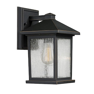 Fisher Fold - 1 Light Outdoor Wall Mount in Country Style - 6 Inches Wide by 10.25 Inches High - 1260163