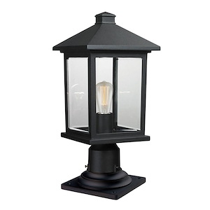 Fisher Fold - 1 Light Outdoor Pier Mount Light In Coastal Style-18 Inches Tall and 8 Inches Wide - 1256927