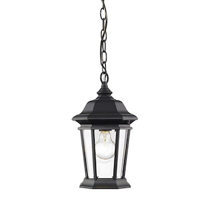 Deans Brambles - 1 Light Outdoor Chain Mount Lantern in Tuscan Style - 8 Inches Wide by 13 Inches High