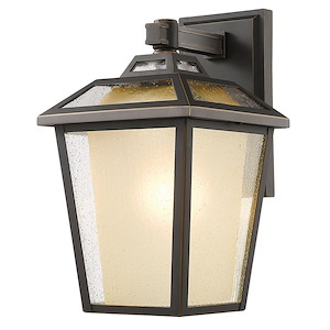 St Annes Bridge - 1 Light Outdoor Wall Mount in Country Style - 11 Inches Wide by 20.13 Inches High