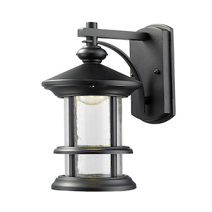 Westmorland Wharf - 6W 1 LED Outdoor Wall Mount in Seaside Style - 6 Inches Wide by 10.13 Inches High