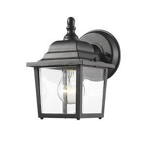 Frances Mews - 1 Light Outdoor Wall Mount in Seaside Style - 7 Inches Wide by 8.38 Inches High - 1262078