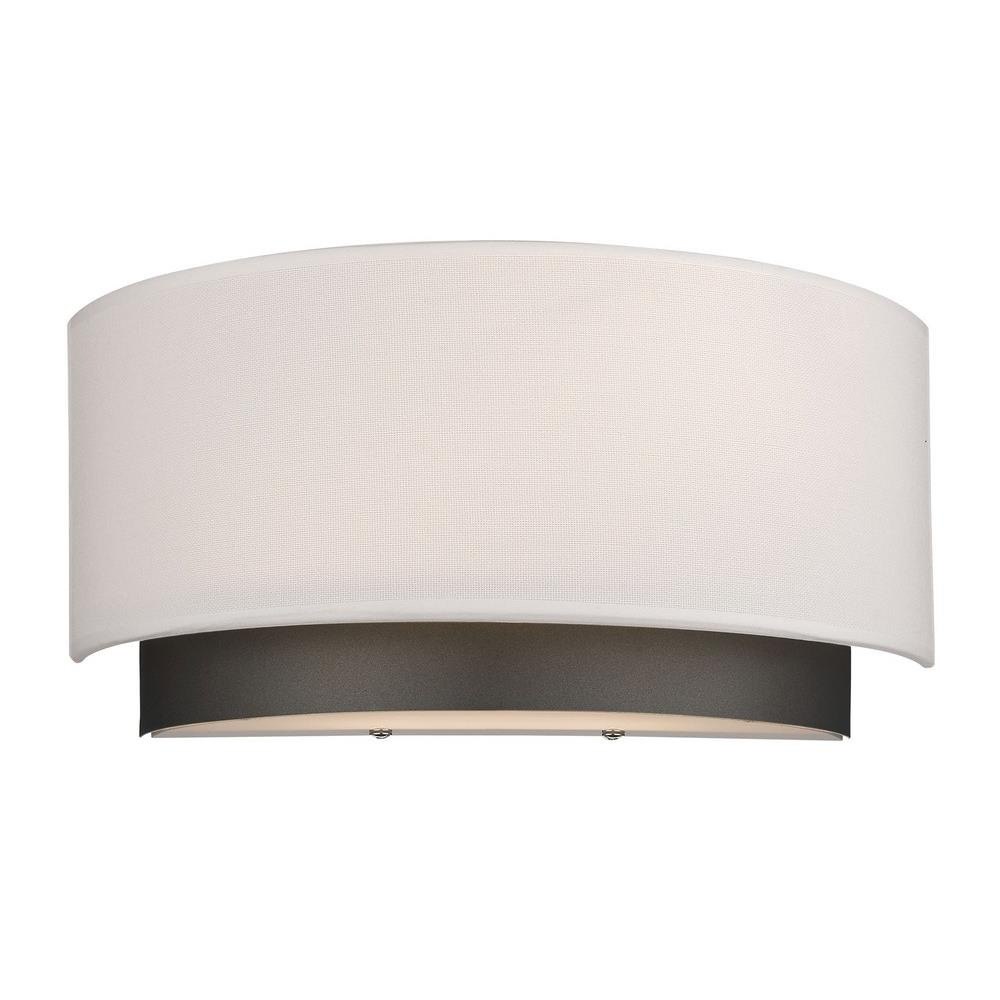 Bailey Street Home 372-BEL-1918320 Centenary Down - 2 Light Wall Sconce in Metropolitan Style - 11.75 Inches Wide by 6.7 Inches High