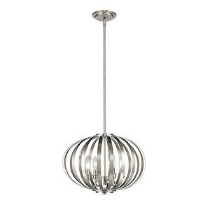 Ventnor Farm - 4 Light Pendant in Metropolitan Style - 15 Inches Wide by 12.5 Inches High - 1258634