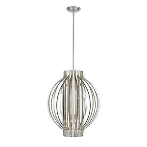 Ventnor Farm - 8 Light Pendant in Metropolitan Style - 24 Inches Wide by 30 Inches High - 1259427