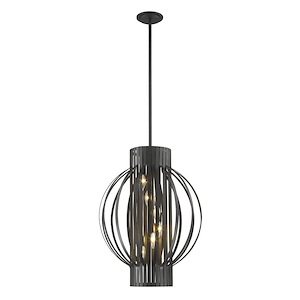 Ventnor Farm - 6 Light Pendant in Metropolitan Style - 20 Inches Wide by 26 Inches High - 1257771