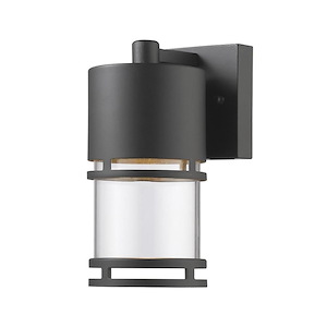 Great Leys - 6W 1 LED Outdoor Wall Mount in Seaside Style - 4.38 Inches Wide by 8.88 Inches High