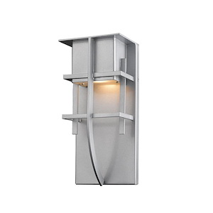 Wendover Meadow - 11W 1 LED Outdoor Wall Mount in Contemporary Style - 4.75 Inches Wide by 10.75 Inches High