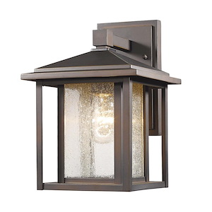 Temple Chase - 1 Light Outdoor Wall Mount in Seaside Style - 8.5 Inches Wide by 10.88 Inches High - 1257092