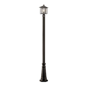 Temple Chase - 1 Light Outdoor Post Mount Lantern in Seaside Style - 10 Inches Wide by 108.5 Inches High - 1261379