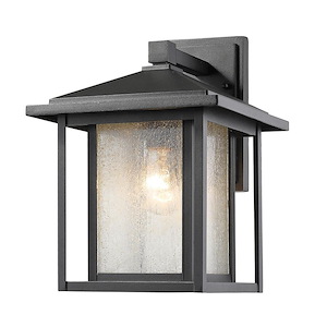 Temple Chase - 1 Light Outdoor Wall Mount in Seaside Style - 9 Inches Wide by 13 Inches High - 1261721