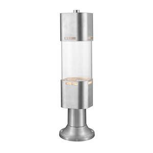 Argyle Barton - 14W 1 LED Outdoor Pier Mount Lantern in Transitional Style - 5 Inches Wide by 21.75 Inches High - 1260613