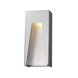 Pemberton Down - 14W 1 LED Outdoor Wall Mount in Modern Style - 8 Inches Wide by 18 Inches High - 1260614