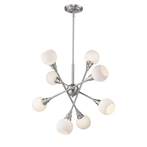 Blackthorn Leas - 32W 8 LED Pendant in Industrial Style - 29.25 Inches Wide by 29.38 Inches High - 1258136