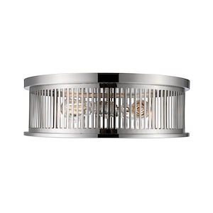 Southwell Heights - 4 Light Flush Mount in Fusion Style - 20 Inches Wide by 6.5 Inches High - 1260383