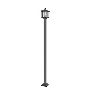 Temple Chase - 1 Light Outdoor Post Mount Lantern in Urban Style - 9.25 Inches Wide by 109.27 Inches High - 1261892
