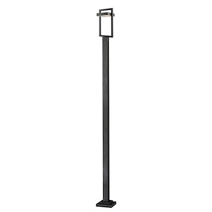 Furlong Street - 12W 1 LED Outdoor Post Mount Lantern in Contemporary Style - 10.5 Inches Wide by 117.63 Inches High - 1260206