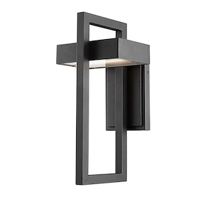 Furlong Street - 10W 1 LED Outdoor Wall Mount in Contemporary Style - 7.13 Inches Wide by 15 Inches High