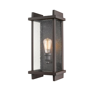 Oldacre Road - 1 Light Outdoor Wall Mount in Industrial Style - 8 Inches Wide by 17.38 Inches High - 1260282