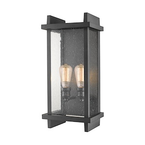 Oldacre Road - 2 Light Outdoor Wall Mount in Industrial Style - 10 Inches Wide by 21.63 Inches High