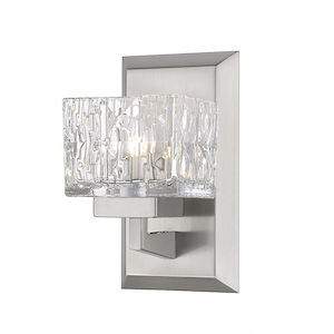 Poulton Drive - 1 Light Wall Sconce in Metropolitan Style - 4.75 Inches Wide by 8.75 Inches High - 1262610