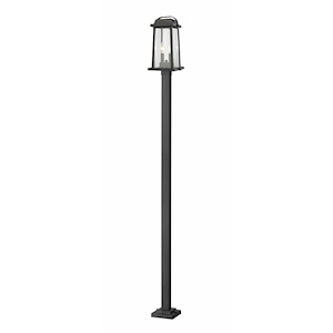Links By-Pass - 2 Light Outdoor Post Mount Lantern in Period Inspired Style - 12.5 Inches Wide by 110.25 Inches High - 1257584