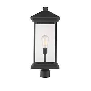 Fisher Fold - 1 Light Outdoor Post Mount Lantern in Seaside Style - 14.25 Inches Wide by 105.25 Inches High - 1262313