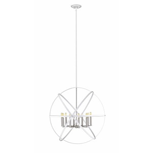 Mountbatten Dell - 10 Light Chandelier in Fusion Style - 36 Inches Wide by 34.5 Inches High - 1257497