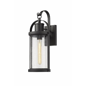 Leven Heath - 1 Light Outdoor Wall Mount in Period Inspired Style - 7.5 Inches Wide by 19.5 Inches High - 1256998