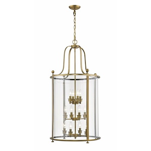 Brock Highway - 12 Light Chandelier in Traditional Style - 21.5 Inches Wide by 43.5 Inches High - 1259283